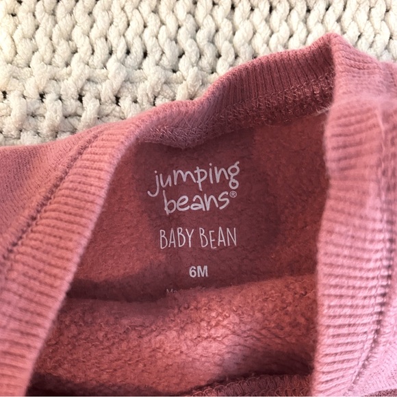 Jumping Beans sweatsuit, girls size 6 months - Picture 2 of 2